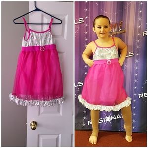 Girls dance costume
